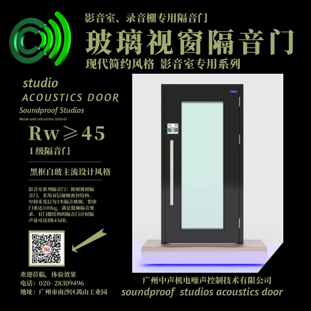玻璃视窗系列隔音门
